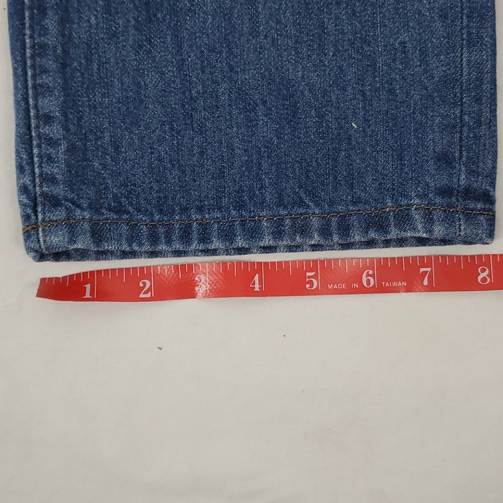 Chaps Denim Straight Leg Blue Jeans Men's 34/30 - Picture 11 of 11
